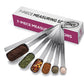 Colheres medidoras de aço inoxidável premium - conjunto de 7 peças 