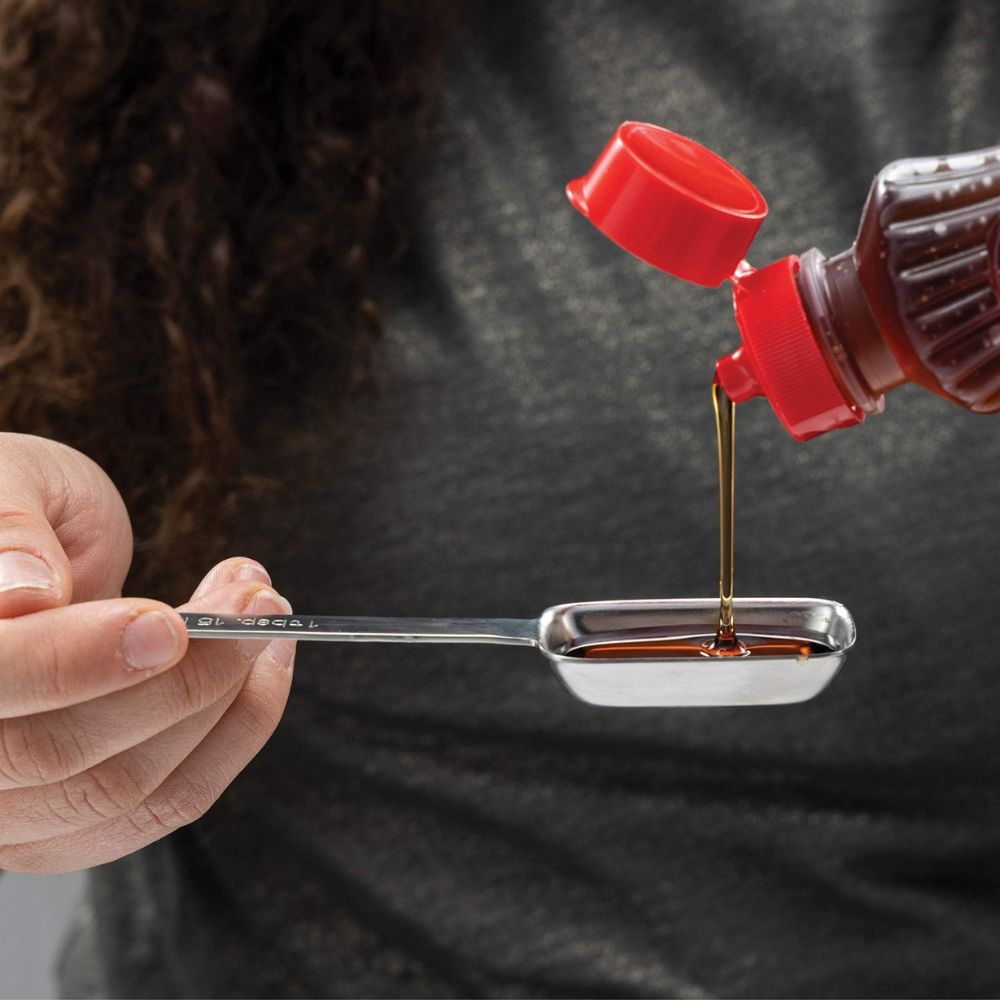 Colheres medidoras de aço inoxidável premium - conjunto de 7 peças 