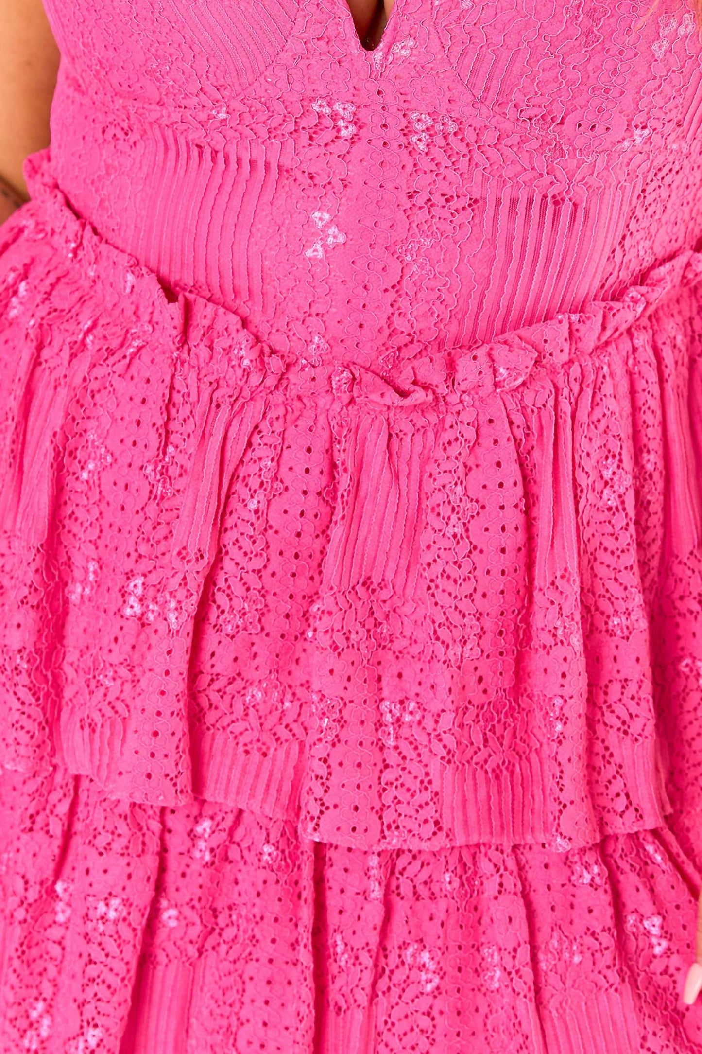 Buddylove - Sissy Sweetheart Neckline Lace Dress