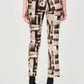 Joseph Ribkoff - Millennium Abstract Print Slim Pull On Pants