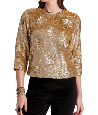 Frances Valentine - Taylor Sequin Top
