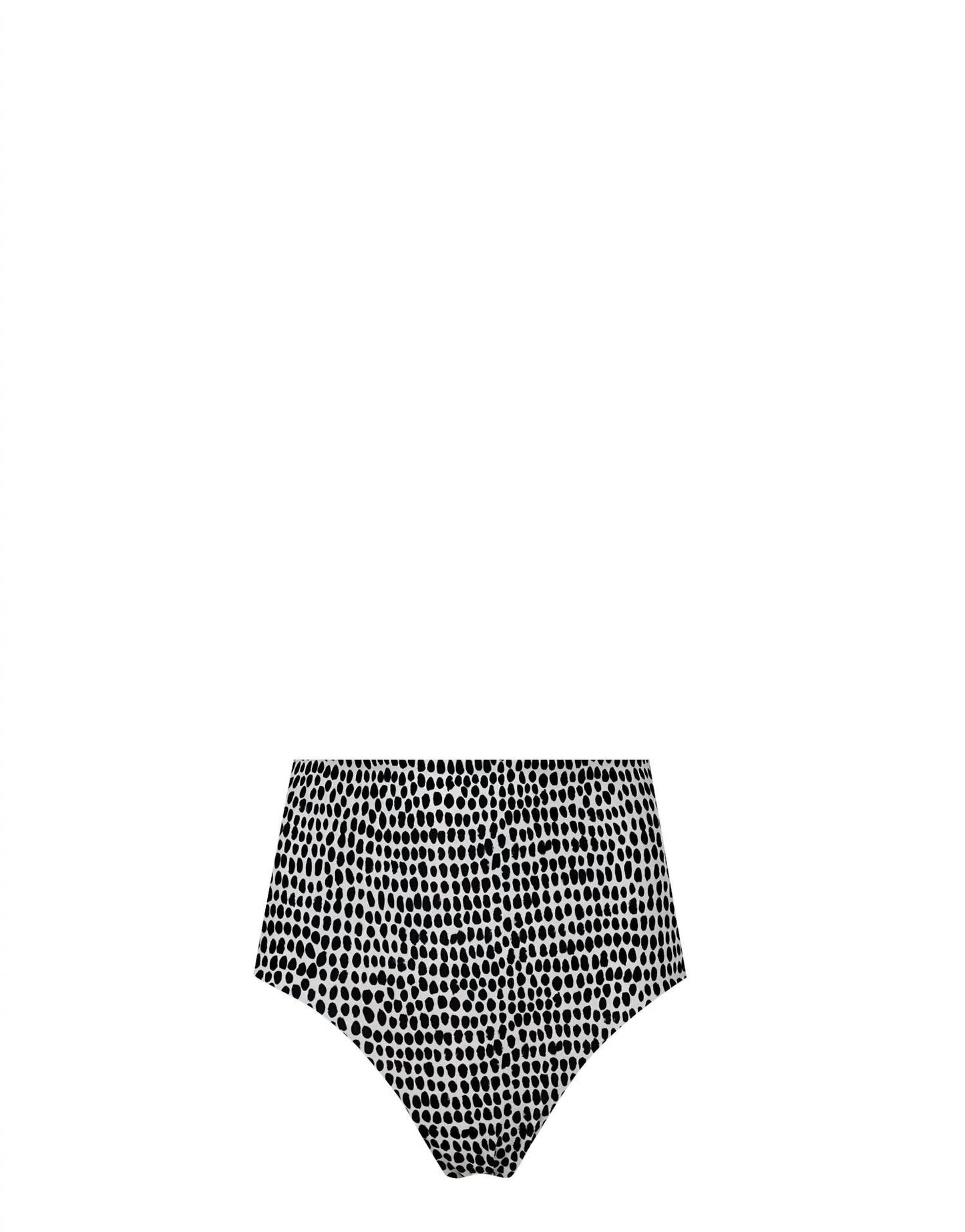 Lia Sahara - Women's Reversible Compression High Waist Bikini Bottom