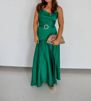 Bronx And Banco - Bailey Satin Maxi Dress