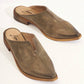 Free People - Women's Leather Harlow Split Seam Mule Shoe