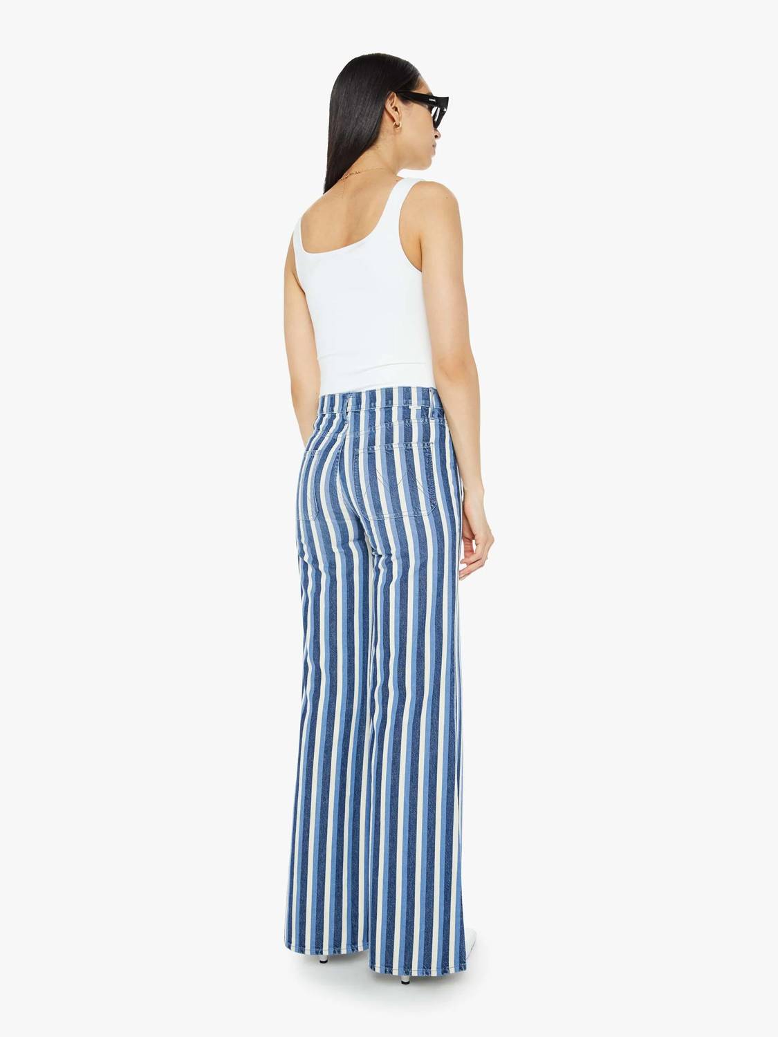 Mother - Patch Pocket Twist Sneak Jean