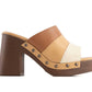 Andrea - Women's Heeled Slide Sandal