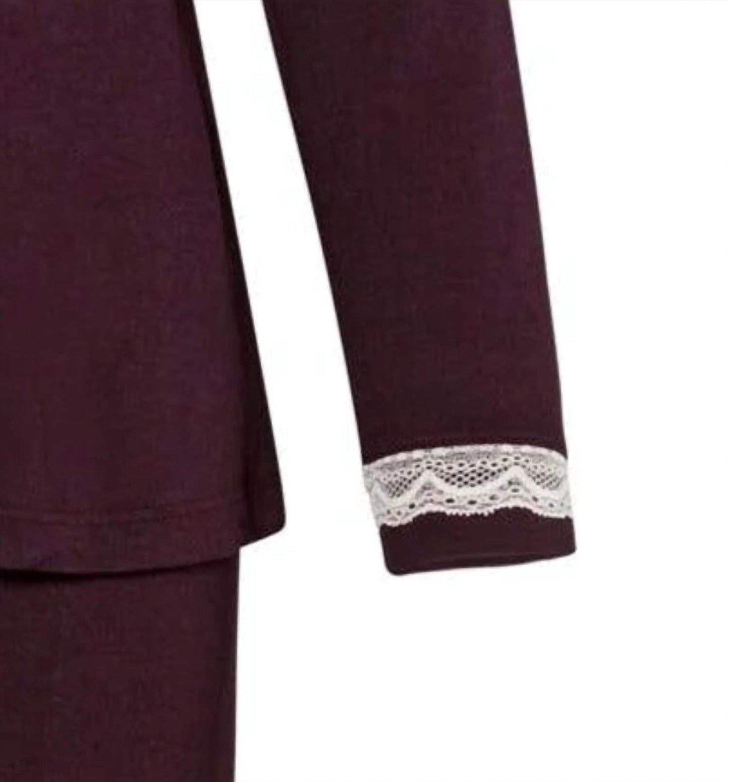 Twelve Eighty Eight - Alissa Long Sleeve Pullover Top Pajama Set