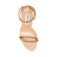 Steve Madden - Women's Breslin Rhinestone Ultrasuede Ankle Strap Heels