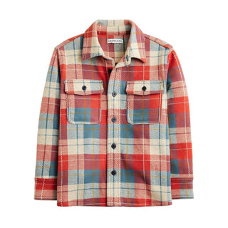 J.Crew - Camisa infantil de manga comprida Seaboard em malha macia