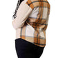Double Take - Plaid Print Dropped Shoulder Shirt