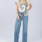 Elliott Lauren - Whirlpool Scoop Tie Dye Tee