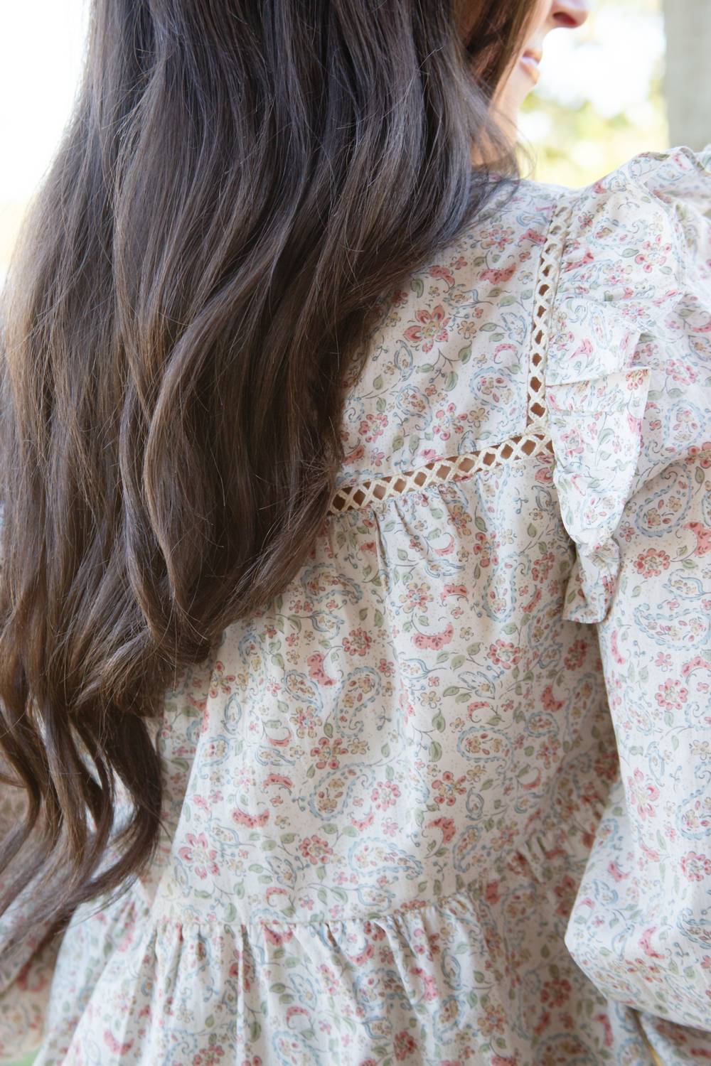 &Merci - Berries Floral Print Top