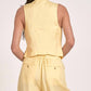Elan - Linen Button Down Vest