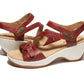 Halsa Footwear - Women's Cindy Vintage Calf Sandals