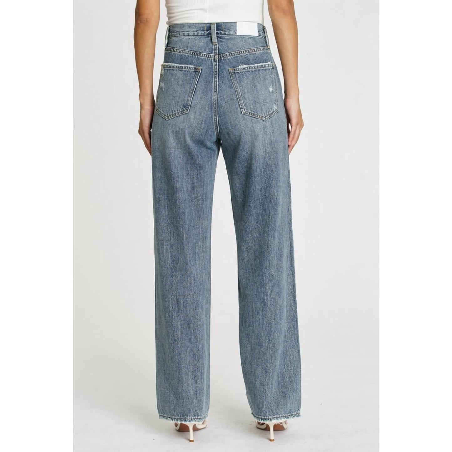 Pistola - Bobbie Crossover Wide Leg Jean