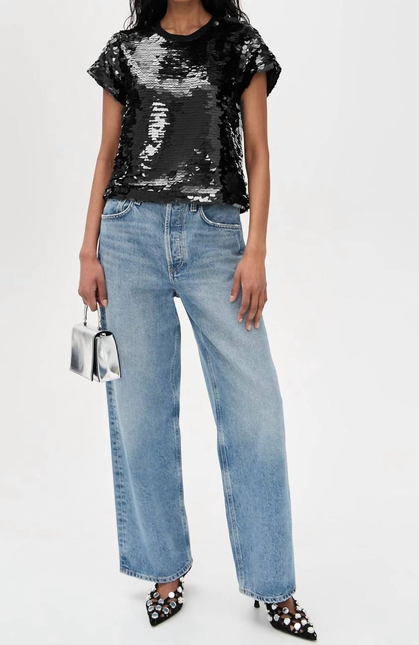 Generation Love - Kai Paillette Sequin Top