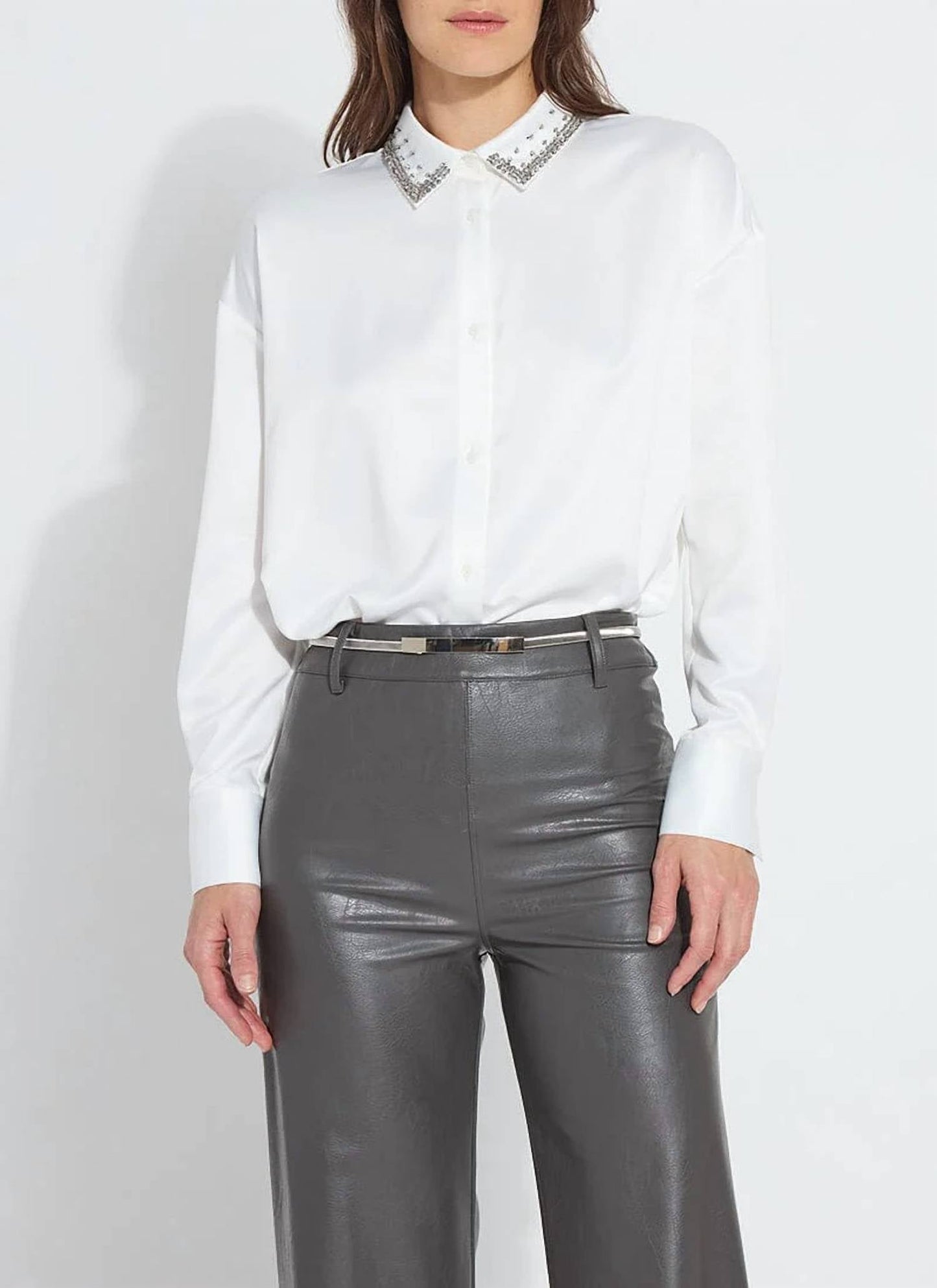 Lysse - Aurora Beaded Satin Shirt