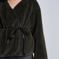 7 For All Mankind - Faux Fur Wrap Coat