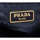 Prada - Women's Tessuto Nylon Zip Calf Leather Crossbody Bag