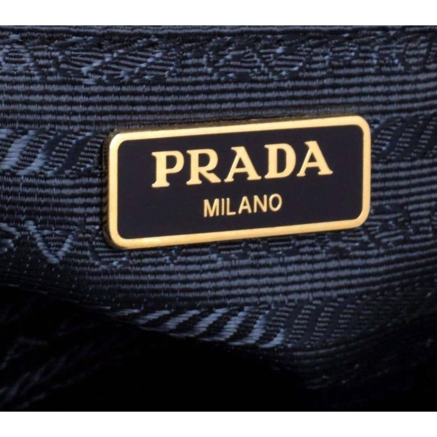 Prada - Women's Tessuto Nylon Zip Calf Leather Crossbody Bag