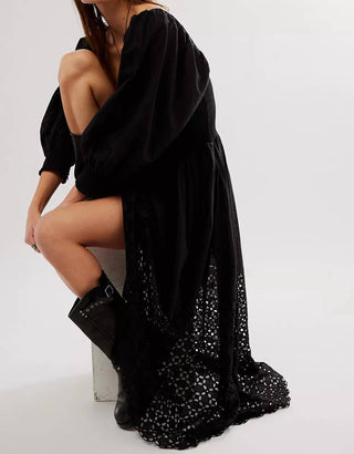 Free People - VESTIDO MIDI PERFEITO PARA TEMPESTADE