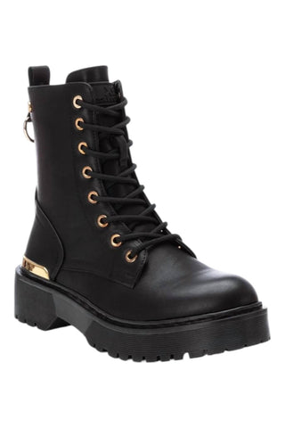Xti - Botas femininas com cadarço