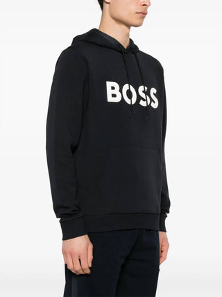 Hugo Boss - Soody Rubberized Logo Hoodie Sweatshirt