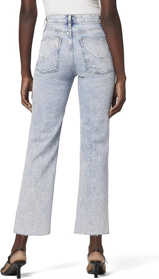 Hudson - Remi High Rise Straight Cropped Jean