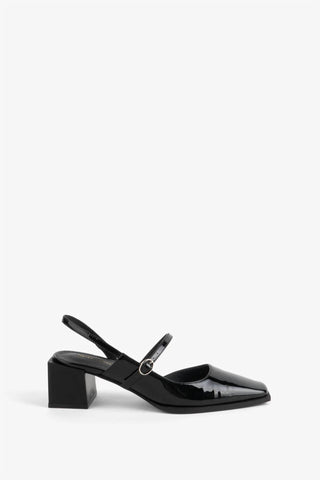 Intentionally Blank - Sandálias Mary Jane Veganas Marche Slingback Femininas