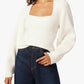 Joe'S Jeans - Alice Square Neck Long Sleeve Sweater