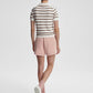 Varley - Faustine Button Stripe Neck Polo