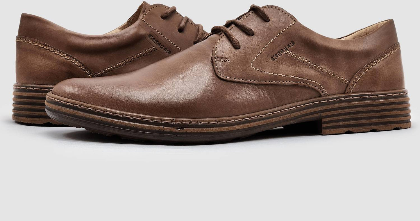 Kcr Group - Men's Oxford Leather Dress Shoes