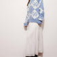 Pretty Garbage - Bow Checkered Knit Sweater