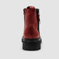 Kcr Group - Women's Modern Lined Zip-up Leather Boots