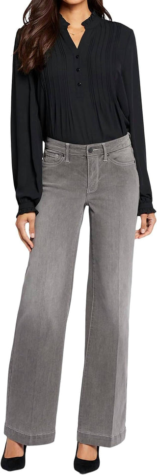Nydj - Calça Jeans Teresa de Perna Larga