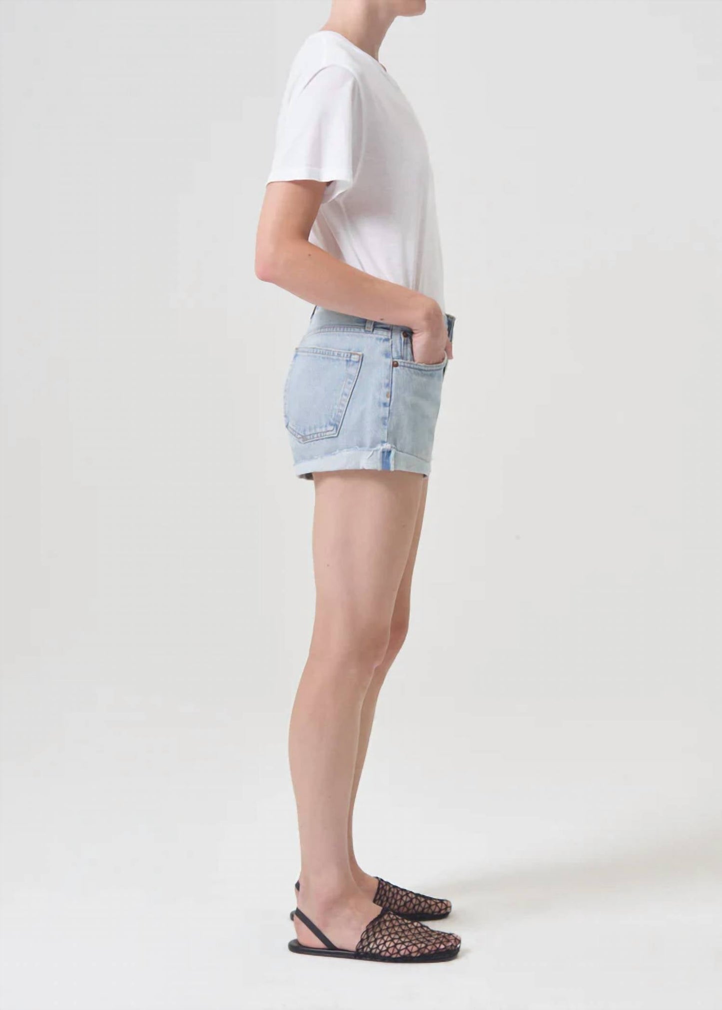 Agolde - Parker High Rise Jean Short