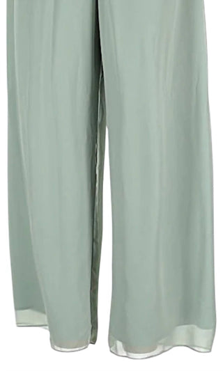 Alex Evenings - Women's Chiffon Straight Leg Pants