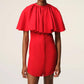 Ami - Shirt Dress With Ruff