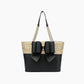Like Dreams - Women's Daisy Bow Dual Vegan Tote Bag