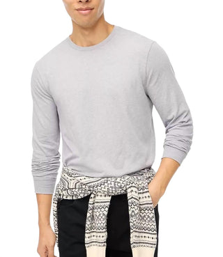 J.Crew - Camiseta masculina de manga comprida em jersey