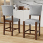 Mid Century Modern Bar Stools, Upholstered Counter Chairs