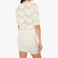 Mother - Powder Puff Short Sleeve Sweater