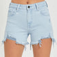 Risen - Shaye Mid Rise Denim Shorts