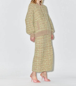 Bernadette - Lila Bomber Jacket