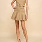 Tcec - Khaki Breeze Mini Dress