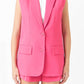 Endless Rose - Sax Oversized Vest Blazer