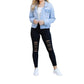 Julia Rose - Jacqueline High Waisted Laser Cutout Leggings