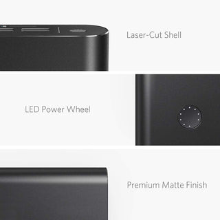 Carregador portátil ANKER PowerCore+ 26800 mAh com Qualcomm QC - Preto