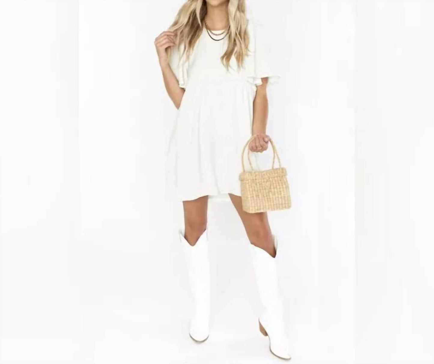 Show Me Your Mumu - Brooks Baby Doll Mini Dress