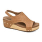 Corkys Footwear - Women's Volta Ii Solid Wedge Sandals